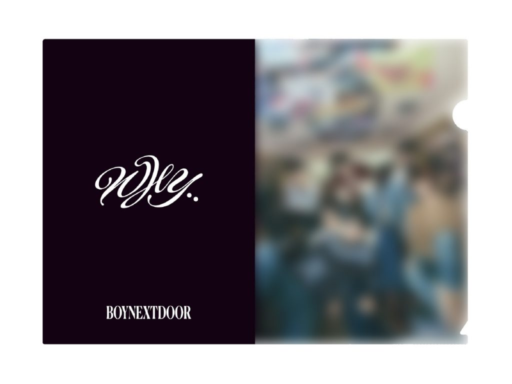 BOYNEXTDOOR 1st EP『WHY..』ストア別購入特典絵柄公開！ - BOYNEXTDOOR