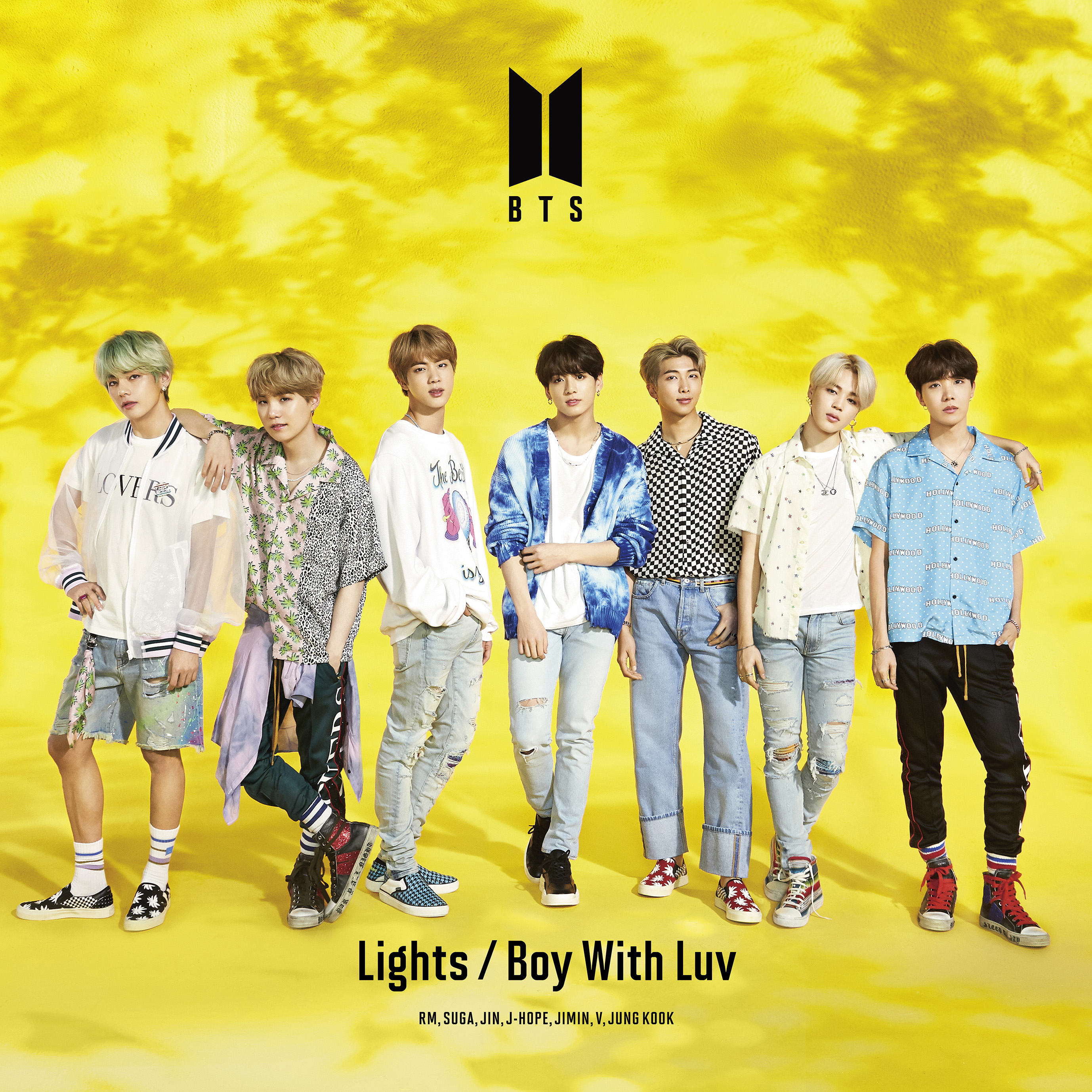 7 3発売 日本10thシングル Lights Boy With Luv 全形態ジャケット写真公開 Bts