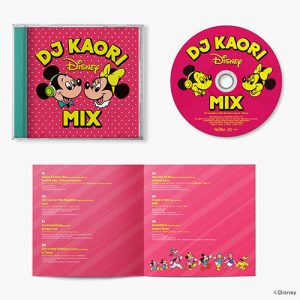 ディズニー初のdjによるノンストップmix Cd Dj Kaori Disney Mix 収録曲とジャケット写真公開 Dj Kaori