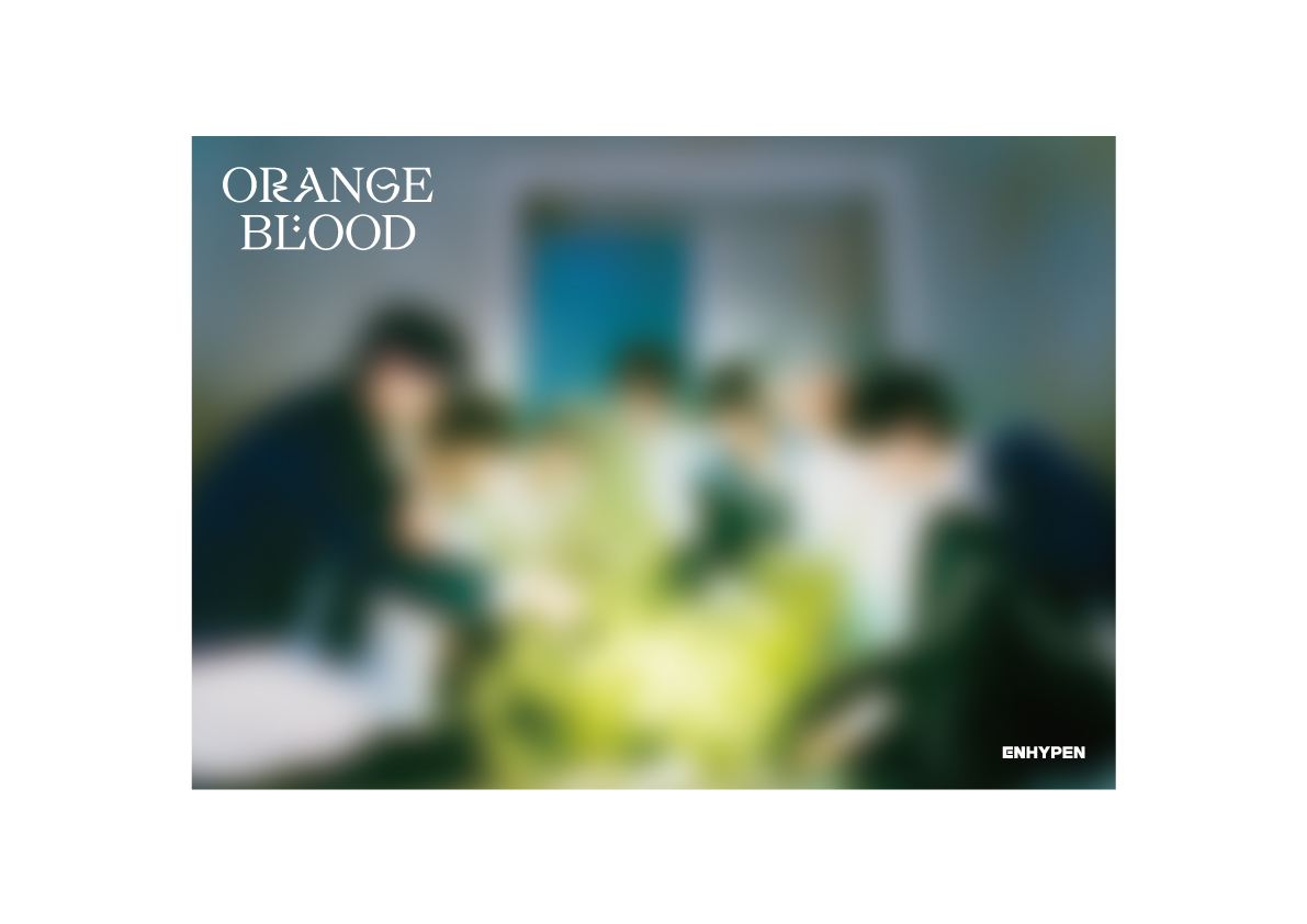 ENHYPEN 5th Mini Album『ORANGE BLOOD』ストア別購入特典絵柄公開 
