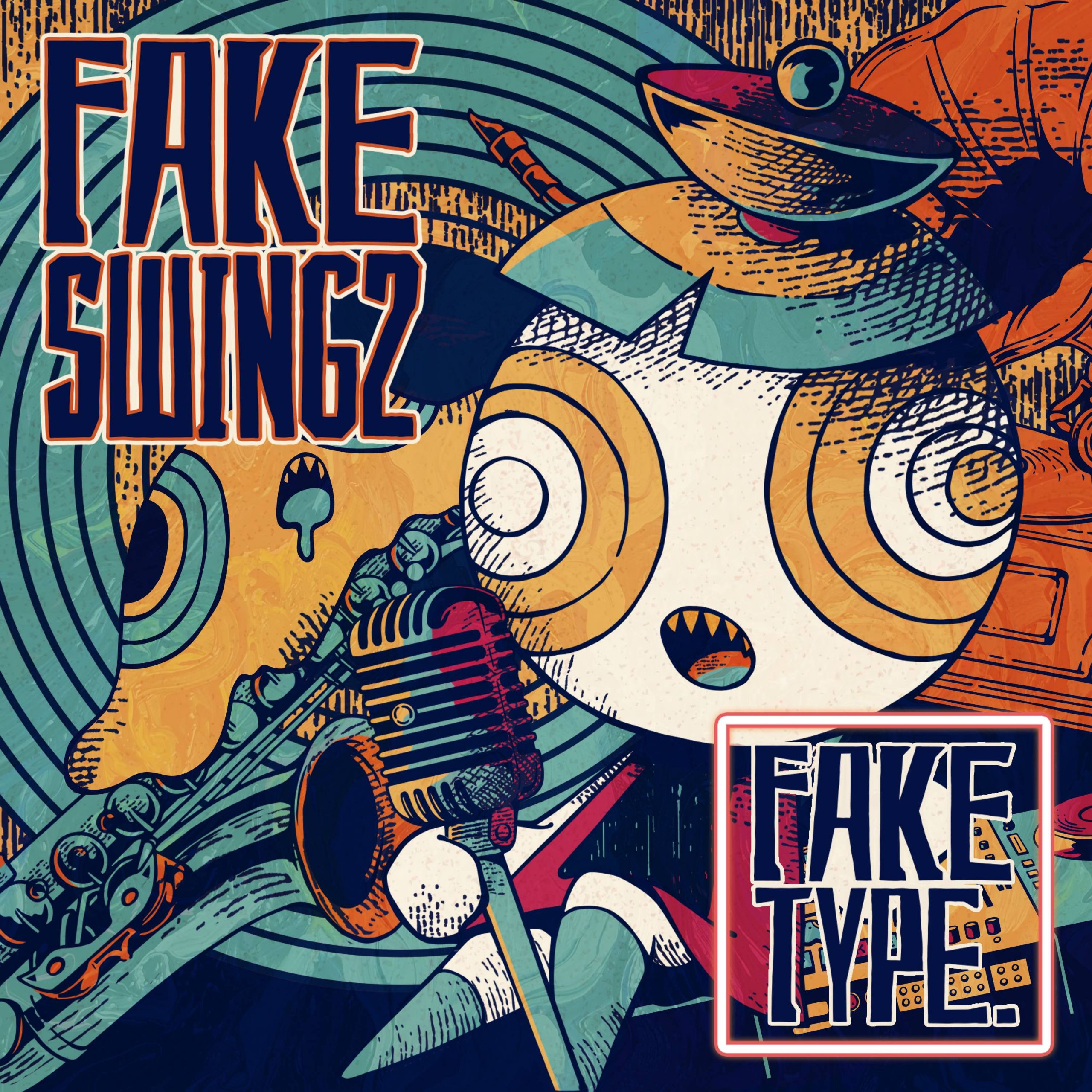 11/22リリースのNew ALBUM「FAKE SWING 2」のアートワークと収録曲名を 