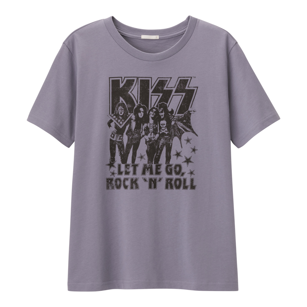 Guがkissをフィーチャーしたウィメンズtシャツを発売 キッス