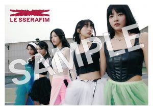 LE SSERAFIM 日本2ndシングル 'UNFORGIVEN' のCD購入特典絵柄公開 