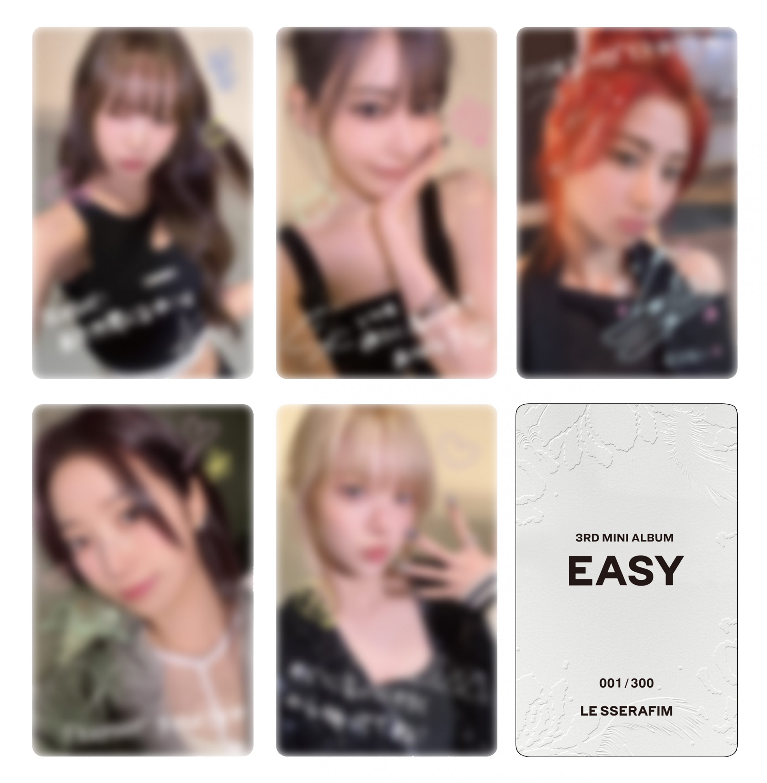 LE SSERAFIM 3rd Mini Album 'EASY' 発売記念「ラッキードロー 