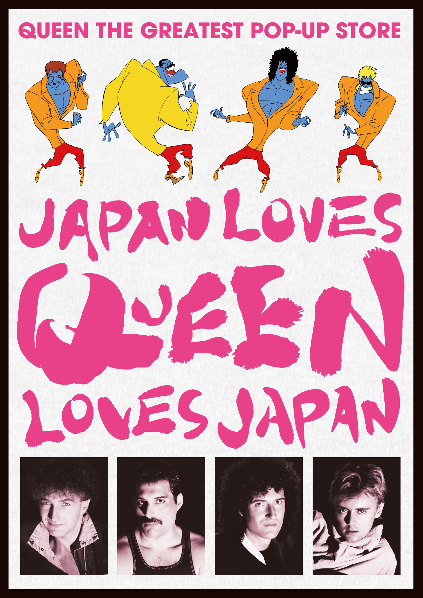 QUEEN、公式ポップアップストア「QUEEN THE GREATEST POP-UP STORE 