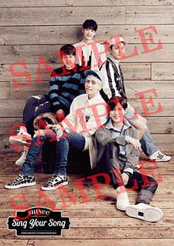 Shinee _clear -poster _sample