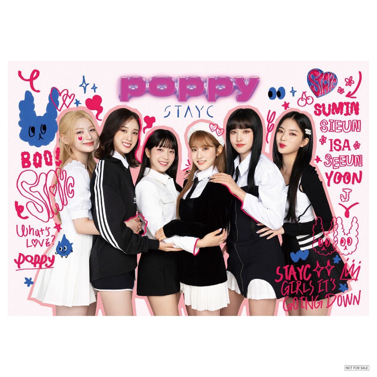 STAYC Japan Debut Single「POPPY」店舗別先着特典デザイン公開！！ - STAYC