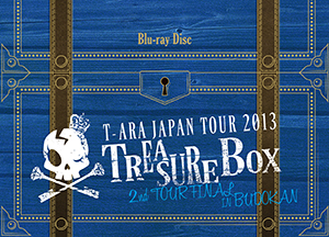 T-ARA JAPAN TOUR 2013 ～TREASURE BOX～ 2nd TOUR FINAL IN BUDOKAN【初回生産限定盤　＜Blu-ray＞ 】ジャケット写真