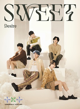 TOMORROW X TOGETHER 日本2ndアルバム『SWEET』全形態のジャケット写真 